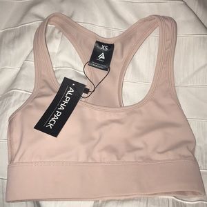 Sports bra with tags- alpha pack